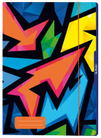 herlitz Zeichnungsmappe Neon Art, DIN A4