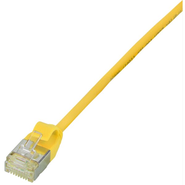 LogiLink Patchkabel Ultraflex, Kat. 6A, U FTP, 0,3 m, weiss