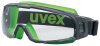uvex Lunettes panoramiques u-sonic, teinte : transparent
