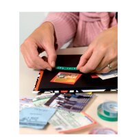 DYMO Prägegerät Omega, Farbe: hellblau
