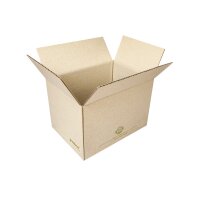 NEUTRAL Faltbox Graspapier 566321 150x160x220mm 25 Stk.
