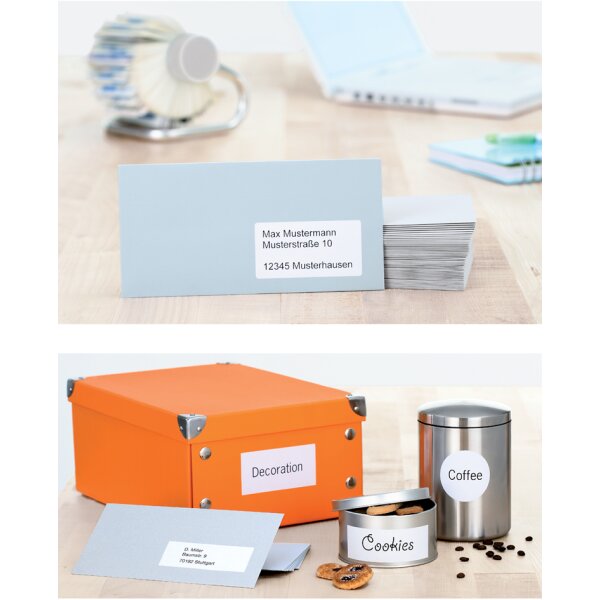 HERMA Universal-Etiketten PREMIUM, 99,1 x 139 mm, weiss