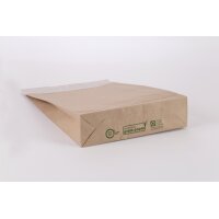 FLEXIPAK Faltbeutel Graspapier 2FVMF001201 190x300+50mm...