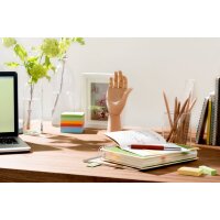 Post-it Haftnotizen Recycling notes, 76 x 76 mm, gelb