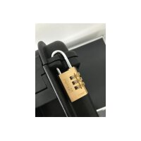 RIEFFEL SWITZERLAND Vorhängeschloss Nr. 44 28,5mm A11181 Alu, mit Zahlenschloss