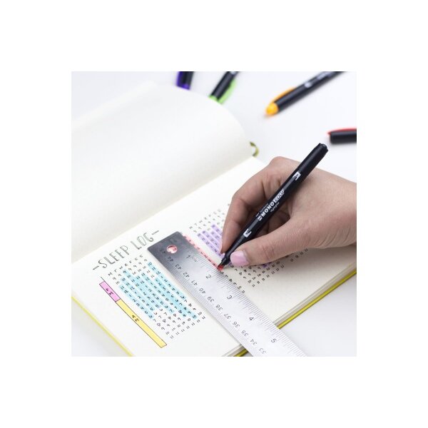 TOMBOW Mono edge Textmarker WA-TC-6P 6 Farben