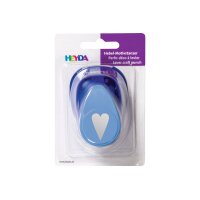 HEYDA Motivstanzer gross 2.5 cm 203687522 Herz schmal
