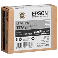 EPSON Tintenpatrone light gray T47A900 SureColor SC-P900...