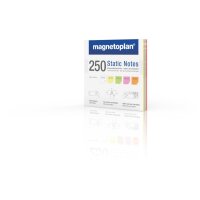 MAGNETOPLAN Static Notes 100x100mm 11250110 ass. 250 pcs.