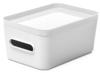 smartstore Aufbewahrungsbox COMPACT L, 15,4 Liter, weiss