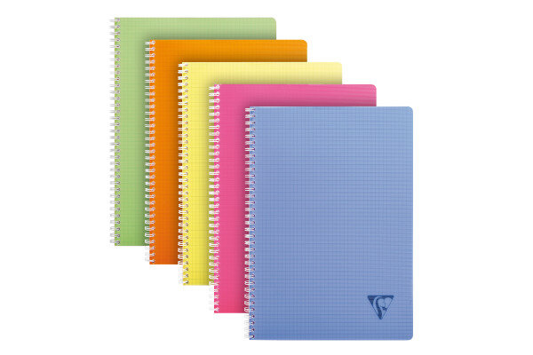 CLAIREFONTAINE Linicolor Carnet spirale A4 328125 5mm 50 feuilles