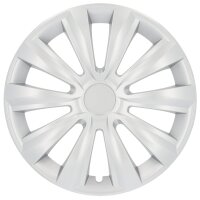 cartrend Enjoliveur de roue Delta, argent, 15 (38,10 cm)