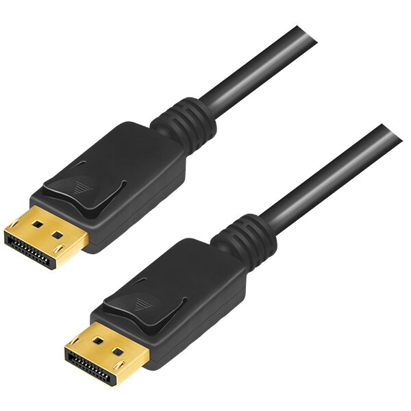LogiLink DisplayPort 1.4 Anschlusskabel, 5,0 m, schwarz