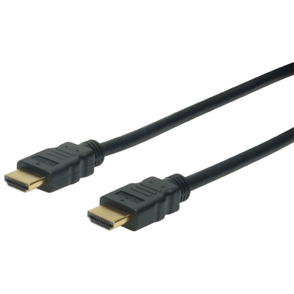 DIGITUS HDMI Monitorkabel, 19 Pol Stecker - Stecker, 1,0 m