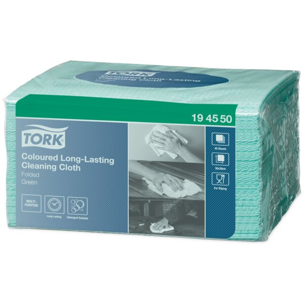 TORK Chiffon de nettoyage tout usage, 385 x 300 mm, jaune