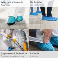 HYGOSTAR CPE-Überschuh ANTI SLIDE, weiss