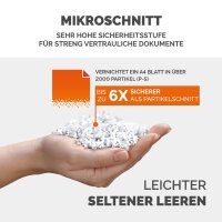 Fellowes Aktenvernichter AutoMax 600M, Partikel 2 x 12 mm