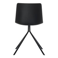 PAPERFLOW Chaise visiteur DN, set de 2, noir