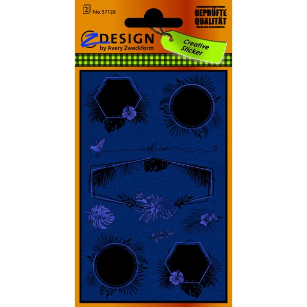 AVERY Zweckform Sticker cadeau ZDesign CREATIVE, à inscrire