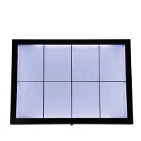 Securit Socle pour vitrine daffichage Black Star XXL, noir