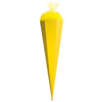 ROTH Bastelschultüte mit Verschluss, 850 mm, gelb