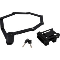 FISCHER Falt-Fahrradschloss XL mit Halter, Länge:...