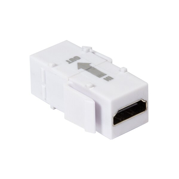 LogiLink Keystone Modular Verbinder HDMI mit Repeater