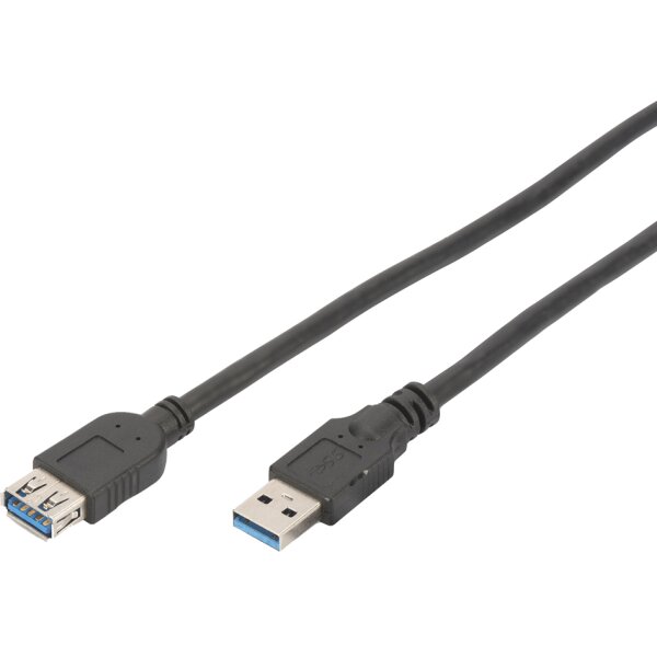 DIGITUS USB 3.0 Verl&auml;ngerungskabel, 3,0 m