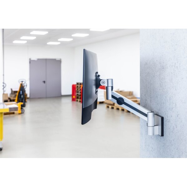 DURABLE Support avec bras pour 1 écran, fixation murale