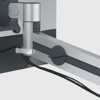 DURABLE Support avec bras pour 1 écran, fixation murale