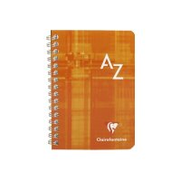 CLAIREFONTAINE Carnet spirale ass. 9,5x14cm 68599 5mm,...