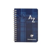 CLAIREFONTAINE Carnet spirale ass. 9,5x14cm 68599 5mm,...