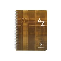 CLAIREFONTAINE Carnet spirale ass. A5 8549 5mm 90 feuilles