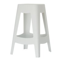 PAPERFLOW Tabouret BELLINI, set de 5, hauteur: 460 mm, noir