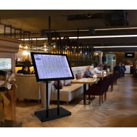 Securit Pfosten, für Schaukasten Black Star XXL,...