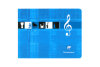 CLAIREFONTAINE Musikheft Italian 22x17cm 3754 weiss 24 Blatt