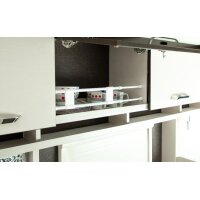 cartrend Caravan-Doppelhaltestange, Länge: 410 - 710 mm