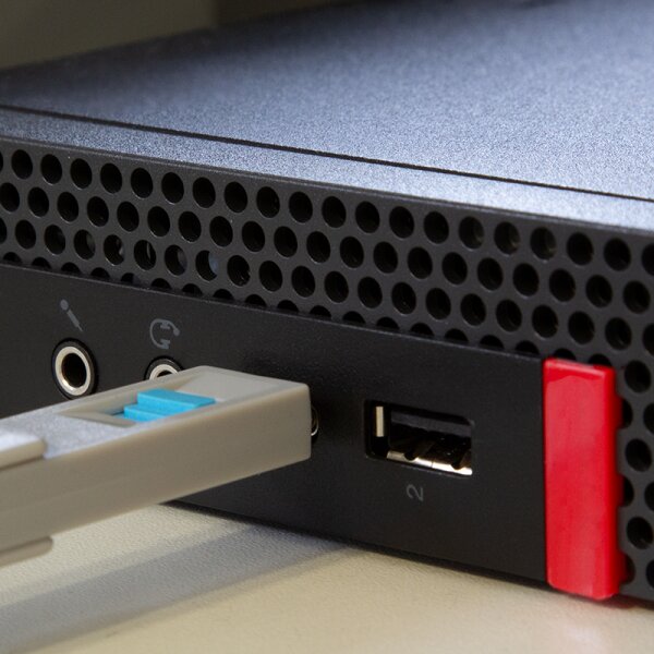 LogiLink USB-C Sicherheitsschloss, 1 Schl&uuml;ssel 4 Schl&ouml;sser