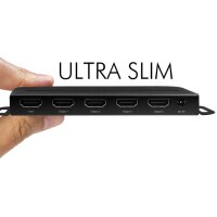 LogiLink Répartiteur Ultra Slim 4K Pro HMDI,...