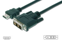 DIGITUS Câble pour moniteur HDMI - DVI-D 18+1, 3,0 m