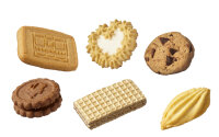 HELLMA Assortiment de biscuits Goldline, en boîte...