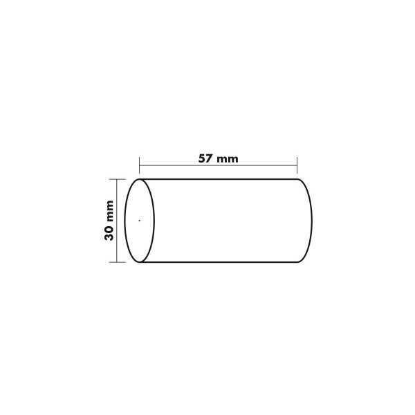 EXACOMPTA Rouleau thermo papier 20 pcs. 43642E 57x30mmx9m pour caisse