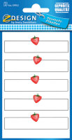 ZDesign HOME Haushalts-Etiketten "Erdbeere"