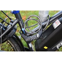 FISCHER Câble antivol pour vélo, longueur :...