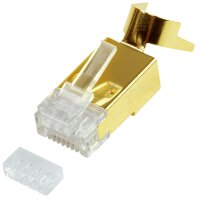 LogiLink RJ45-Steckverbinder, Kat.6A Kat.7 Kat.7A Kat.8.1