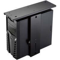 LogiLink PC-Halter, aus Metall, dreh- & ausziehbar, schwarz