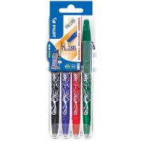 PILOT Tintenroller FRIXION BALL 07 Set2Go, 4er Etui