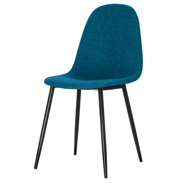 PAPERFLOW Besucherstuhl MUST, 2er Set, blau