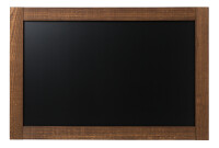 Bi-Office Tableau noir, rustique, 1.200 x 900 mm, marron