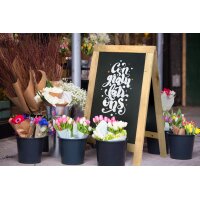 Securit Kundenstopper NATURE, Kreidetafeloberfläche,...